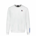 Unisex Sweater ohne Kapuze Le coq sportif Tri Crew N°1 New Optical Weiß