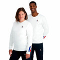 Unisex Sweater ohne Kapuze Le coq sportif Tri Crew N°1 New Optical Weiß