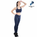 Leggings de Sport pour Femmes Happy Dance   Bleu foncé