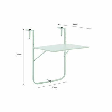 Table Klapptisch 60 x 78 x 86-101 cm