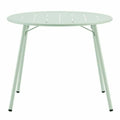 Table Green Steel 90 x 73 cm