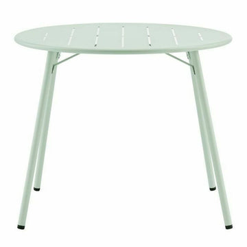 Table Vert Acier 90 x 73 cm