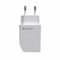 Wall Charger Muvit MCACC0012 20 W White Black