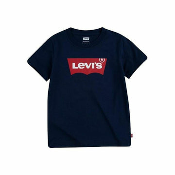 Children’s Short Sleeve T-Shirt Levi's 8E8157 Blue Navy Blue