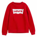 Sweat sans capuche enfant Levi's Batwing Crewneck  Rouge