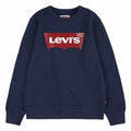 Sweat-shirt Enfant Levi's Batwing Blanc Bleu foncé