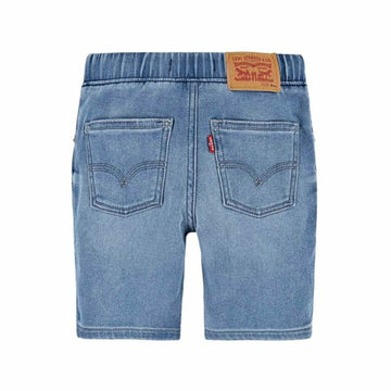 Kinder Shorts Levi's Skinny Dobby  Stahlblau