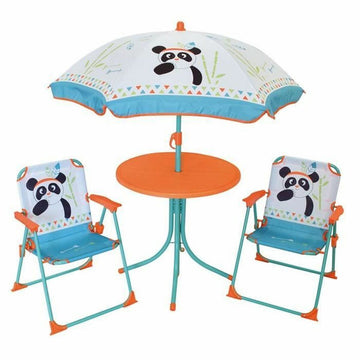 Meubles de jardin Fun House Enfant Ours Panda 4 Pièces