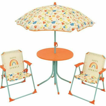 Tisch-Set mit Stühlen Fun House Fruity's Ø 46 cm Für Kinder