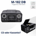 Radio-kasettisoitin Muse M-182RDC