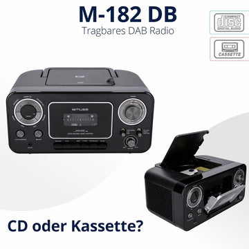 Radio-kasettisoitin Muse M-182RDC