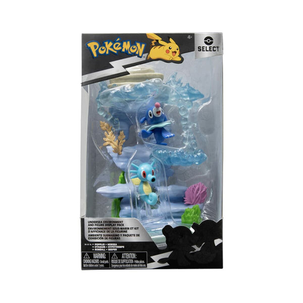 Dolls Bandai Underwater environmental pack with Otaquin figurines and hypotrempe