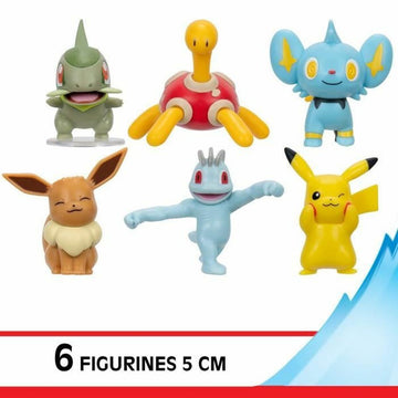 Set of Figures Pokémon JW3614 5 cm 6 Pieces