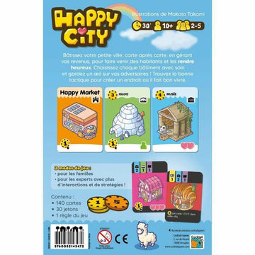Namizna igra Asmodee Happy City (FR)