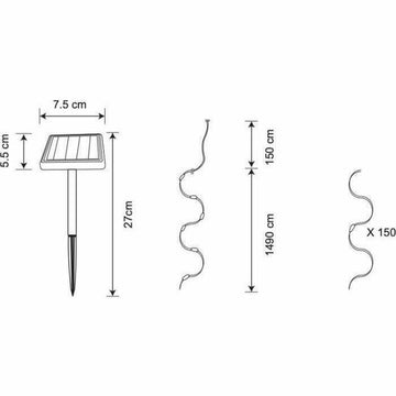 LED-Lichterkette Galix G4430 16,4 m