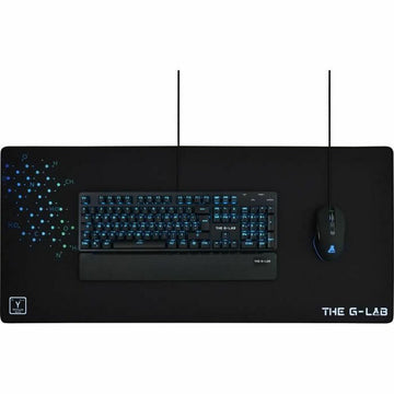 Gaming Mouse Mat The G-Lab Pad Yttrium 90 x 40 cm Black