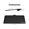 Notebook Stand The G-Lab K-BOARD CADMIUN Black