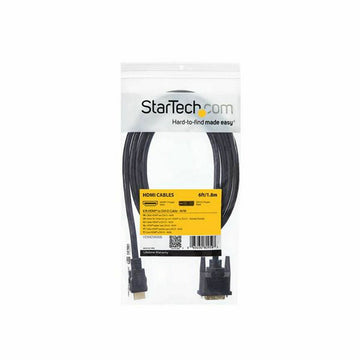 HDMI-zu-DVI-Adapter Startech HDMIDVIMM6           Schwarz