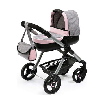 Voziček za punčke Reig Stule Pram Siva 63 cm