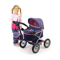 Doll Stroller Reig Trendy Royal Special Version Blue Pink 45 cm