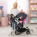Doll Stroller Bayer Design Pink 58-71 cm