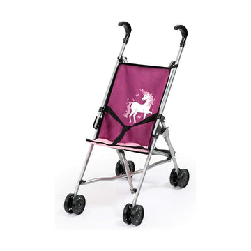 Doll Stroller Reig Purple Umbrella Unicorn