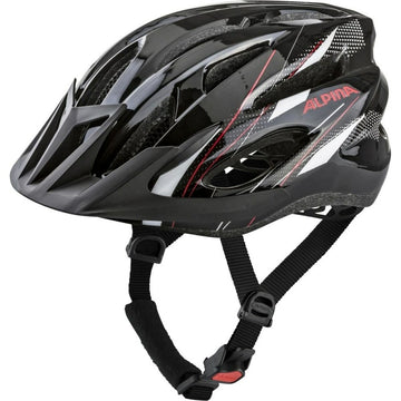 Adult's Cycling Helmet Alpina MTB17 Black Red 58-61 cm