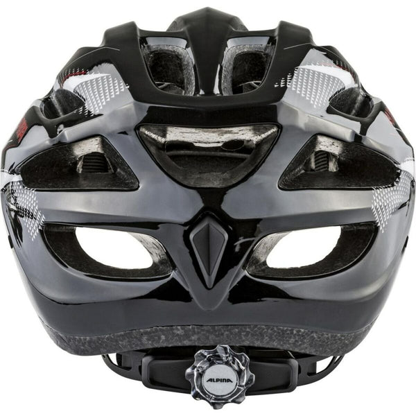 Casque de Cyclisme pour Adultes Alpina MTB17 Noir Rouge 58-61 cm