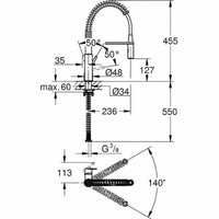 Mixer Tap Grohe Professional 30361000