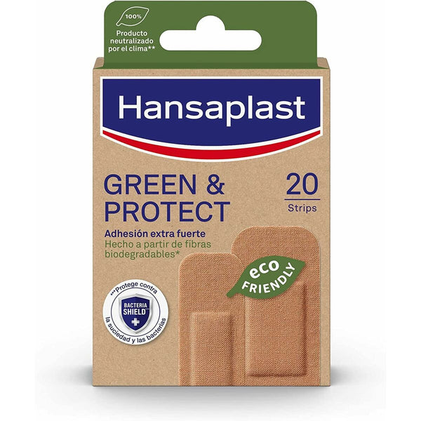 Obliži Hansaplast Green & Protect 20 kosov