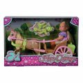 Baby-Puppe Simba Evi Love Horse Carriage