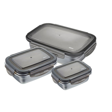 Lunchbox-Set Gefu G-89522 Edelstahl (3 Stück)