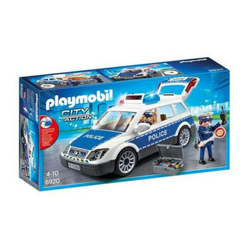 Car with Light and Sound City Action Police Playmobil Squad Car with Lights and Sound
