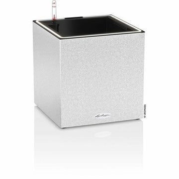 Pot auto-arrosant Lechuza Blanc 30 x 30 cm LED