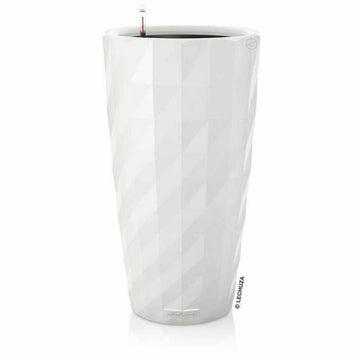 Self-watering flowerpot Lechuza White Ø 40 cm Plastic (1 Unit)