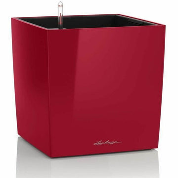 Plant pot Lechuza 40 x 40 x 40 cm Black Red polypropylene Plastic