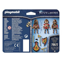Številke postavljene Novelmore Fire Knigths Playmobil 70672 (18 pcs)