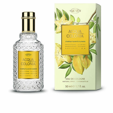 Parfum Unisexe 4711 Acqua Colonia EDC 50 ml Carambole Fleurs blancs