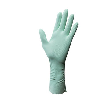 Disposable Gloves Vileda 167395 L Green Cotton Latex