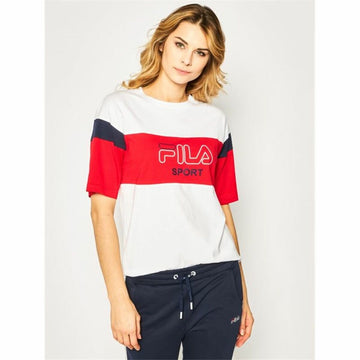 Women’s Short Sleeve T-Shirt Fila Lalette Sport White