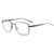 Men'Spectacle frame Porsche Design P8372-A-54 ø 54 mm Black