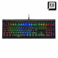 Gaming Tastatur Sharkoon SKILLER SGK60 RGB Schwarz Qwerty Spanisch
