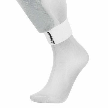 Ankle support Kempa Shinguard Fastener Handball 6,5 cm White One size