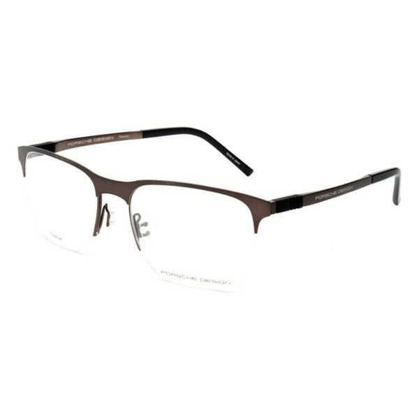 Monture de Lunettes Homme Porsche P8322-D Marron (ø 54 mm)