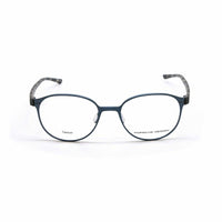 Monture de Lunettes Unisexe Porsche P8345-E-5018 Bleu Ø 50 mm