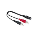 Audio Jack to 2 RCA Cable Hama 00116011