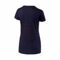 Damen Kurzarm-T-Shirt Puma Style Athl Tee Dunkelblau