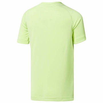 Herren Kurzarm-T-Shirt Reebok Sportswear B Wor Zitronengrün