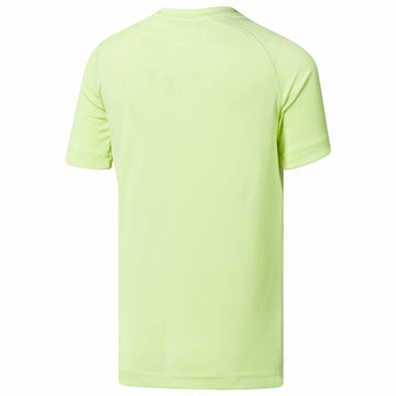 Men’s Short Sleeve T-Shirt Reebok Sportswear B Wor Lime green