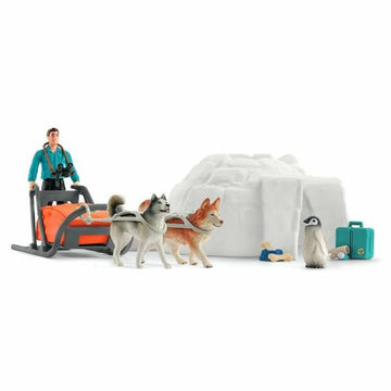 Playset Schleich 42558 Wild Life Antarctica Expedition Set 16 Pieces 19 Pieces